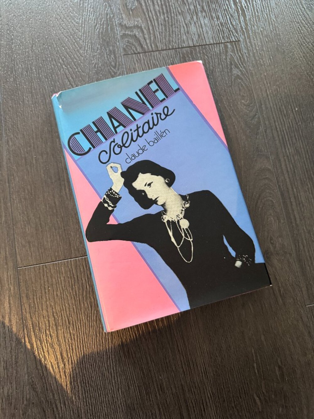 Chanel Solitaire book by Claude Baillen preowned vintage book 1974 hardcover